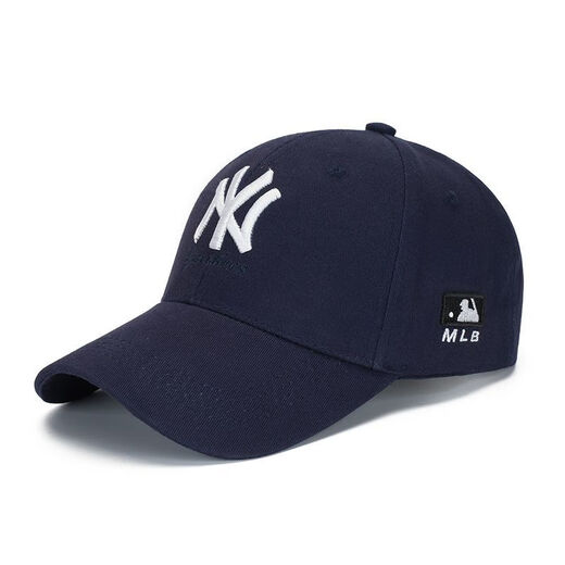 NEW NY MLB ERA hat men's and women's baseball cap Korean version new sunshade hard top trendy peaked hat sun protection versatile casual fashion embroidery NY black one size fits all size adjustable 52CM-63CM