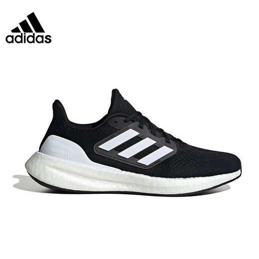 Adidas Herrenschuhe Pureboost atmungsaktivem gepolsterten Rebound Sports Schuhen Straße Training Running Schuhe Schwarze Samurai Laufschuhe If4839/Boost -Zwischensohle/Popcorn 39