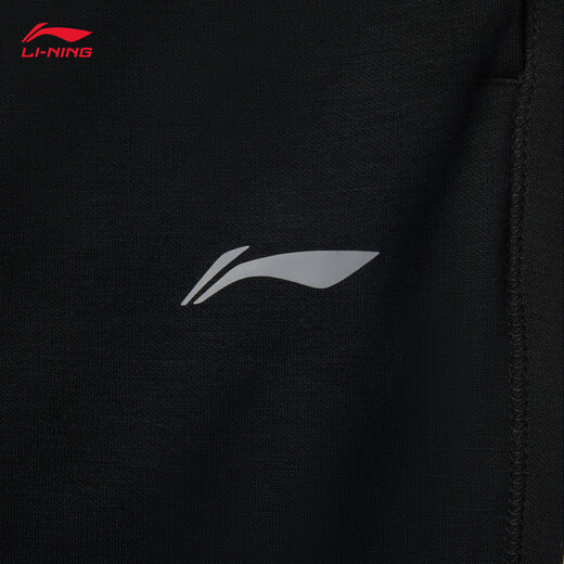 李宁奶芙裤微喇卫裤女健身时尚亲肤舒适运动长裤AKLV718