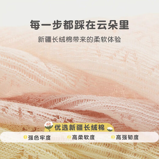 Nido Bear Baby Summer Socks Thin Cotton Socks Boneless Children's Socks Breathable Mesh Girls Socks Summer Baby Socks WZ-169