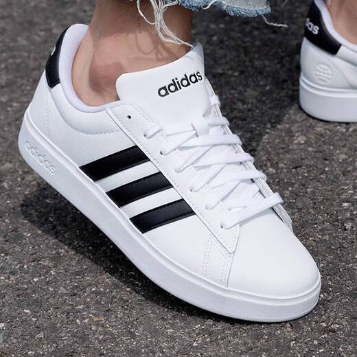 
Adidas official ship store men's shoes, new summer three-stripe board shoes, leather sports shoes, wear-resistant casual shoes, men's GW9195-Shop manager's recommendation 42