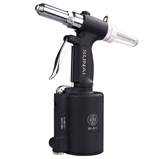 XMSJ Custom Pneumatic Core Pulling Riveting Gun Sn-842 Nail Gun Manuel Auto-emprime Pattiage Cap maoding Tool Riveting Grade SN-833 Tirling 2.4-4.8 Nail 11760N