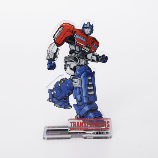 Transformers Yolopark 8 Original authentique périphérique optimus prime mégatron acrylique dessin animé décoration décoration transforment 8 Optimus prime 1