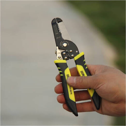 XMSJ Multifunktions-Drahtstripper 7-Zoll-Drahtdrahtzange Elektriker Drahtschneider Drahtabstreifer Werkzeugzange OK-927 -9276