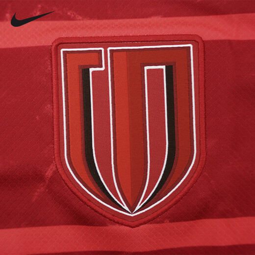 Nike Tianlang Football Nike 25. Chinesische Superliga Chengdu Rongcheng Home Jersey Kurzärmeler Fußballanzug HM6166-687 Red #HM6166-687 XL
