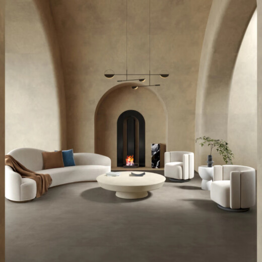 
Ji Litian Customized LD Ceramic Tiles Roman Micro Cement Almond Milk Opal Lime LSH12352 12350 LST15352 Apricot Milk LSH12352 Multi-Specifications