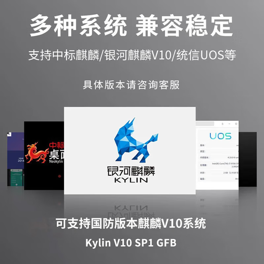 Benyu Domestic computer server ARM architecture processor Loongson 3A6000 3C6000 host workstation Galaxy Kirin V10 system Moore Thread Xinchuang desktop package one (domestic X86 Megacore 6780A Kirin system) single host