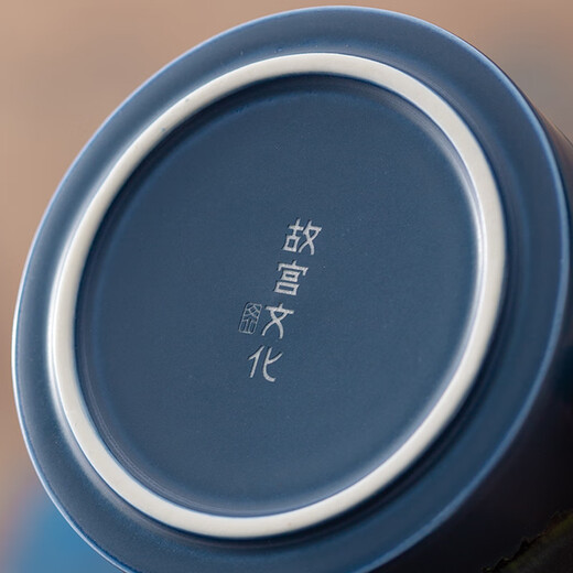 Forbidden City Culture Impression Qianli Jiangshan Mug Cup Water Cup Ceramic Cup Coffee Cup 300ml Souvenir Gift Box Palace Museum Cultural and Creative Gifts