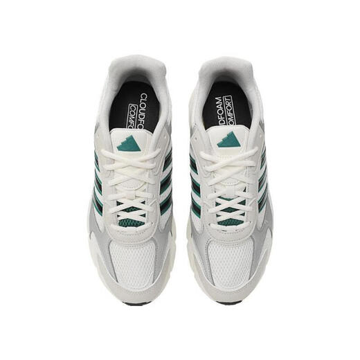 
adidas running shoes men's shoes spring thick sole dad shoes cushioning low top sports shoes lightweight breathable casual shoes JS4839 42.5 (265MM)