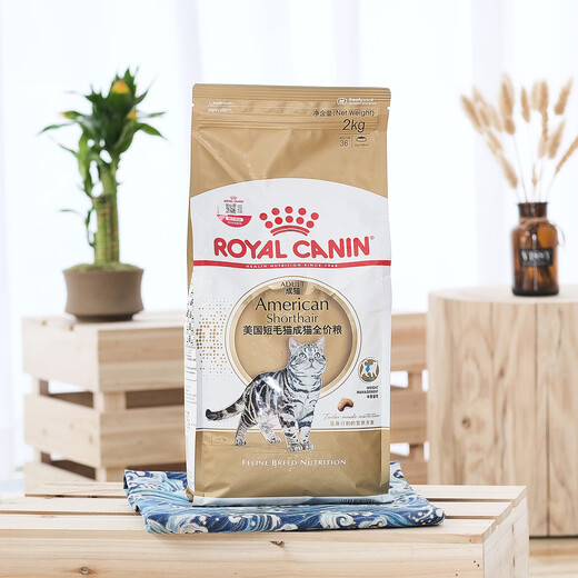 Royal Baby Royal ASA31 American Shorthair Adult Cat Food 2kg Nutritional Cat Shorthair Cat Food American Hair Cat Food 2kg Whole Pack