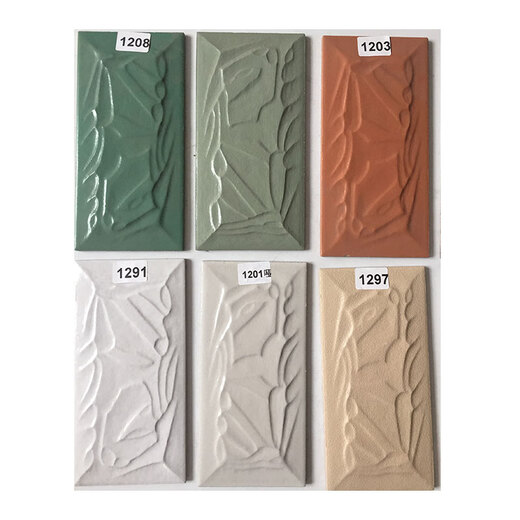 XMSJ Outdoor Exterior Wall Ceramic Tile Stone Paper Paper Ladrillo Cultural Stone Villa Hogar rural Rural House auto-construcción 10*20 Gloss de blanco 1291# 100*200 mm 50 piezas/metro cuadrado