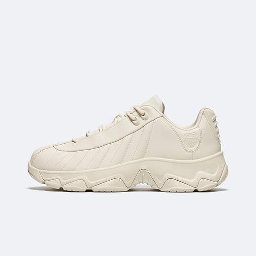 Kswiss [ST329] Kswiss Männer- und Frauen -Freizeitschuhe 25 Frühling Neue vielseitige Sports -Freizeitschuhe 9276 257 Tofu White/Fantasy Silver Herren Model 41