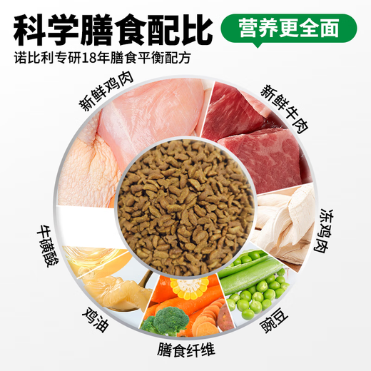 Nobili Nobili cat food for adult cats and kittens nutritional fattening hair gills 10kg stray rescue cat food 2.5kg salmon flavor