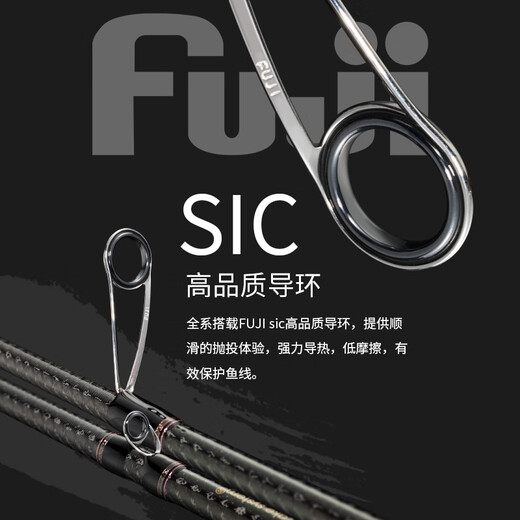 科尼24款大师典藏五代路亚竿枪直柄鲈鱼鳜鱼翘嘴虫竿泛用远投竿 2.03米 MCC5-682ML枪柄【超快调】 无规格