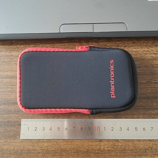 Tie-type storage bag, arm bag, sports running Bluetooth headphone bag, MP3 bag, key bag, rectangular coin purse, blue