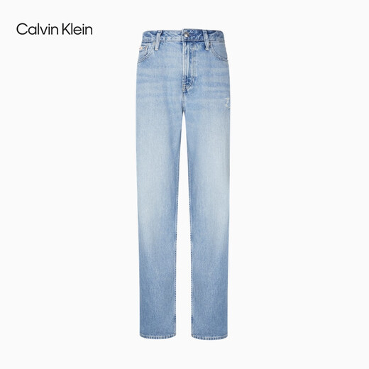 Calvin KleinJeans【凉感】【复刻90系列】25春夏女ck复古直筒牛仔裤47AB719