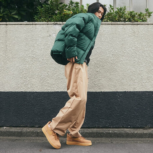 Nike NIKE Men's Air Force 1 AF1 AIR FORCE 1 Sports Shoes CJ9179-200 Wheat Color 41