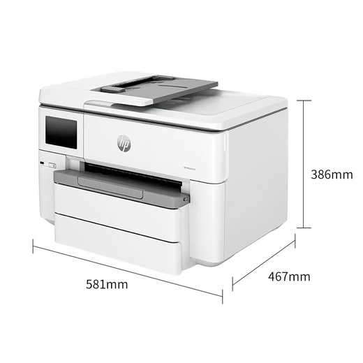 HP printer A3A4 Pro 9720/9730 wide-format color inkjet all-in-one automatic double-sided copy and scan wireless (A3A4 double-sided printing A4 double-duplicate double-scan) 9730 original imported machine with one-year warranty