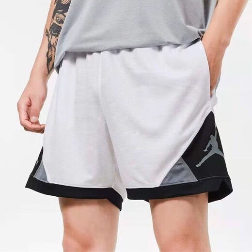 
AEROGAMI-Nike new Air Flying Summer AJ American DRI FIT breathable sports basketball quick-drying shorts Crimpets C Nike 1371 black/red Nike L
