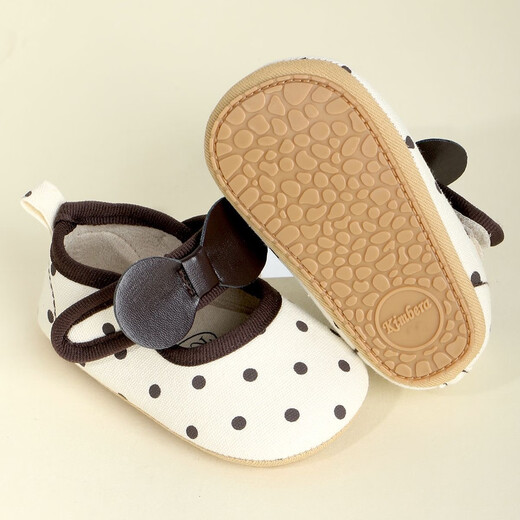 Ji Zhenfei zapatos para niños pequeños en primavera nuevos zapatos de princesa de niña de un año SOFT SOLO SOLO DE INFERRADO DE 6-DICIEMBRE, LONGITURA INTERNA 12 cm, aproximadamente 6-9 meses