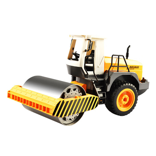 Double Eagle Double Eagle E522 Children's Remote Control Road Roller Toy Charging Remote Control Engineering Vehicle Model Road Repair Truck Boy Large Double Eagle E522 Road Roller