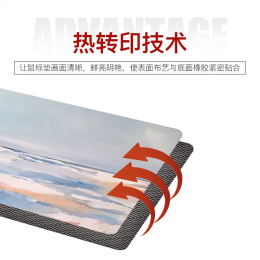 Hehe Alien Maus-Pad extra große zweidimensionale Studenten und Männer und Frauen können Computertastaturpadel Laptop Tischpad E-Sport Anti-Slip-Dicker-Handgelenk-Guard-Stern-Lock-Rand Nebula BZ-677 60*30 cm (2 mm) anpassen
