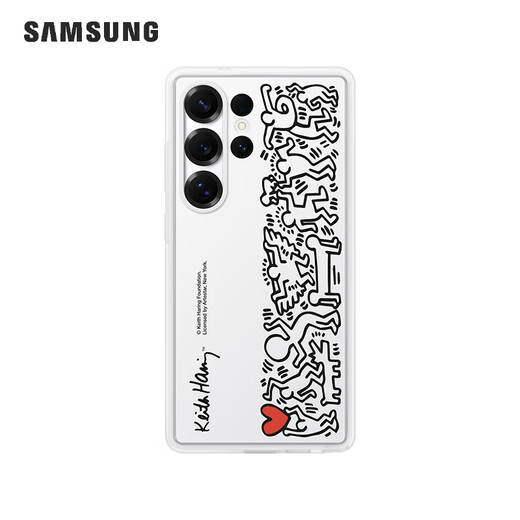 Samsung (SAMSUNG) Galaxy S25Ultra original smart theme protective case mobile phone case s25ultra original protective case white