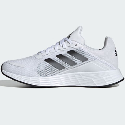 
Adidas running shoes men's shoes women's shoes 2025 summer new DURAMO SL low top sneakers lightweight breathable casual shoes JQ9715 white/black/grey 37 (230mm)