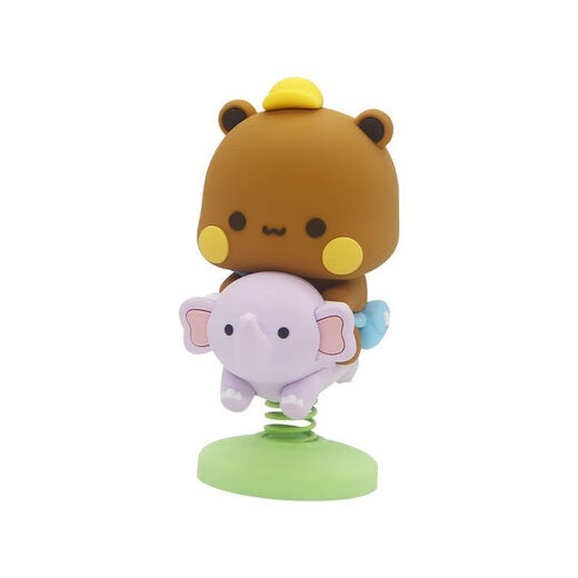 New Yi Er Bu Bu Shake Car Center Console Decoration Car Cute Supplies Couple Dolls Shake Music Model Yi Er He Bu Bu 2 pcs