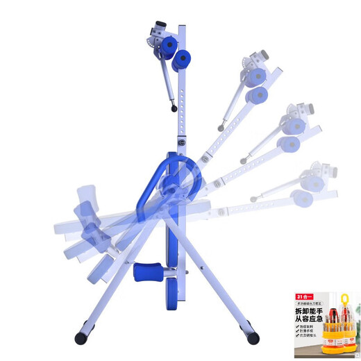 亿迈倒立神器家用瑜伽运动健身器材倒吊辅助拉伸倒挂器倒立凳倒升级款 蓝白色基础款承重150斤配安全带