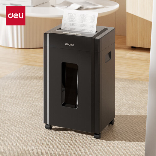 Deli 9939 Paper Shredder Office Special Automatic Home Granular Electric High Power Commercial Desktop Paper File Mini Small Shredder Level 4 Confidential Crusher 34250 Paper Shredder Level 4