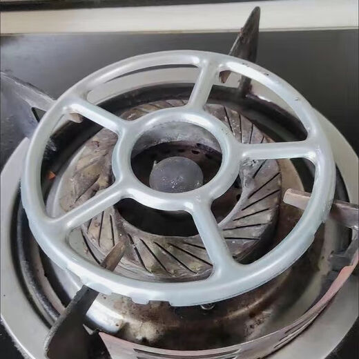 Gas stove bracket small pot rack 4 claws 5 claws universal stove rack wok milk pot auxiliary rack gas stove accessories white milk pot bracket ordinary style 1 pack