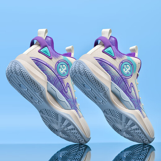 Zangmei era ultra-light badminton shoes for men and women 2025 new boys' sports tennis shoes students lightweight shock-absorbing children's basketball shoes Yuanyang 35