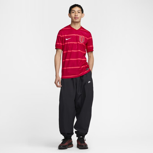 
Nike (NIKE) official 2025 season Chengdu Rongcheng home court men's quick-drying football jersey autumn comfort HM6166 687 fitness red/laser red/white S