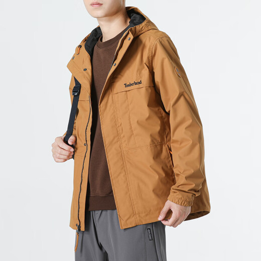 Timberland (Timberland) Jacket Men's Spring y Autumn Outdle Montaining Suit Aver Sportswear a prueba de agua a prueba de agua con capucha con capucha con capas de trabajo A695WP47/Recomendación del gerente de la tienda (Foto lanzada 10) XL (185/120A)