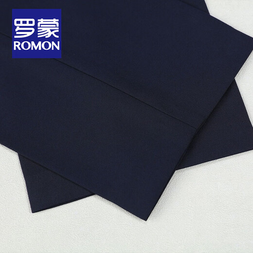 ROMON suit suit men's high-end customized business casual professional Korean version slim formal suit groom's wedding suit men's black three-piece suit (suit + trousers + white shirt) 2XL size (plus 8 gifts)