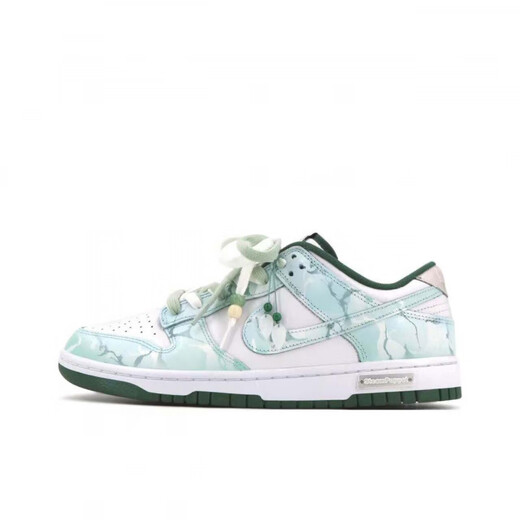 耐克（NIKE）官方正品球鞋定制蛇年限定Dunk森林之眼低帮板鞋男女同款 DD1391-101(Team17-森林之眼S-B 35.5 定制不退不换
