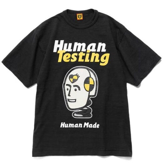 WVGAPJUP Human gemacht reines Baumwoll-Kurzärmel-Paar Cartoon Print Ouyang Nana gleiches rundes Nacken-T-Shirt 3882-Black-Waldbär Das Ereignis ist kurz vor dem Ende der Qualität ist besser als Gleichaltrige