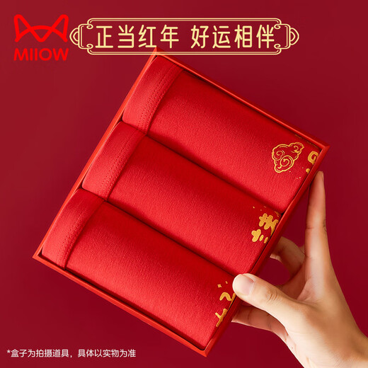 Catman children's underwear boys' zodiac year big red boxer briefs teenagers' lucky boxer briefs red 170