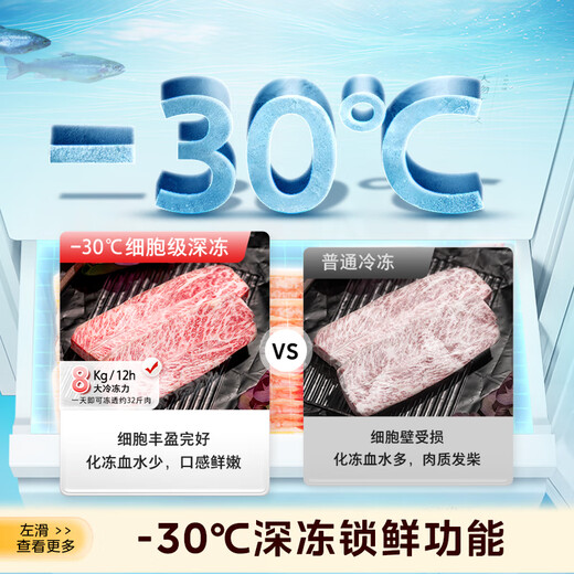 TOSHIBA Dabai Pear 189 refrigerated vertical cabinet household stocking freezer refrigeration and freezing conversion first-level energy efficiency negative oxygen sterilization maternal and infant 6-speed temperature adjustment small refrigerator vertical variable temperature freezer Fuji White 180L GR-RU189WE-PG1B3