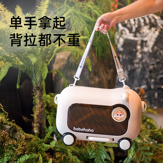 bebehaha children's balance bike multi-functional suitcase 1-3 years old baby-sliding artifact baby toddler lightweight sliding car powder