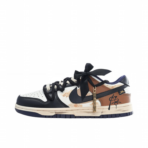 耐克（NIKE）定制球鞋  dunk 休闲日记 做旧高街 复古美式 板鞋DV0831-104 DD1391-100 牛仔 定制球鞋不退不 40.5