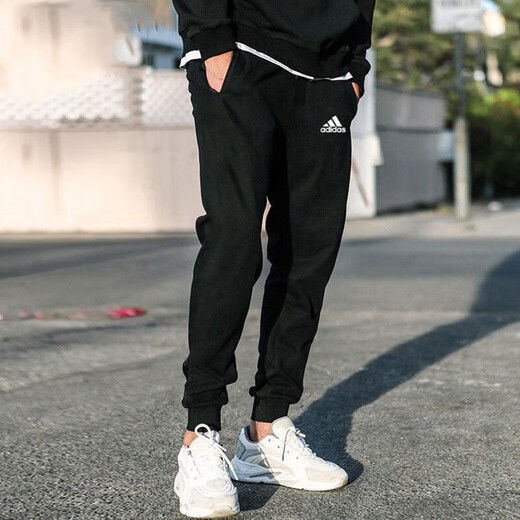 Pantalones Adidas para hombre, pantalones informales para deportes nuevos de otoño 25, entrenamiento físico, tejido, transpirable, paquete suelto GK9226 (175/76A) S