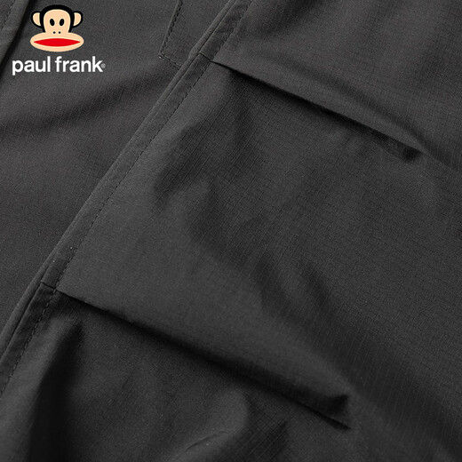 Big Mouth Monkey (Paul Frank) Camiseta de manga larga Camisa de trabajo suelta para hombres.