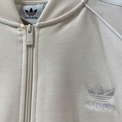 阿迪达斯 （adidas）三叶草外套男装 2025秋季新款SST TT户外健身运动服立领休闲夹克 IR9864象牙白 XS