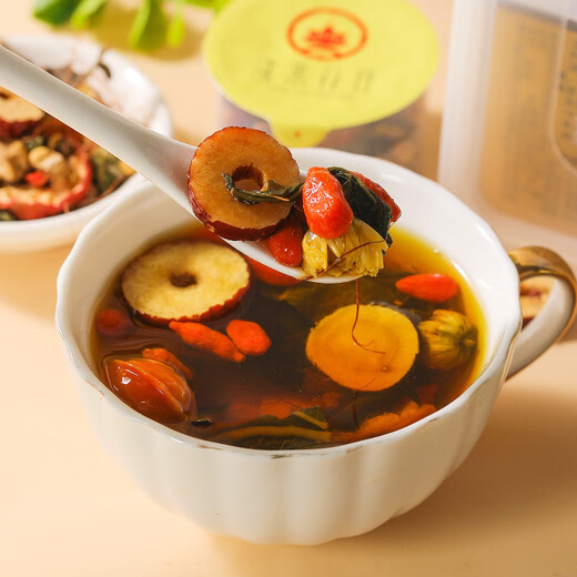 
Corn Shave Tea Health Care Small Can Flower Tea Factory Direct Sales Corn Shave Green Money Willow Mulberry Leaf Tea 225g/box