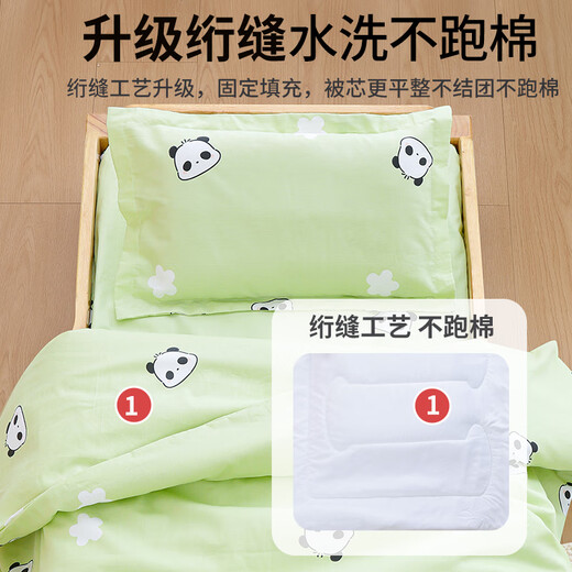 Antarctic children 6-piece quilt pillow mattress cushion pure cotton kindergarten quilt pillow cover Class A infant supplies