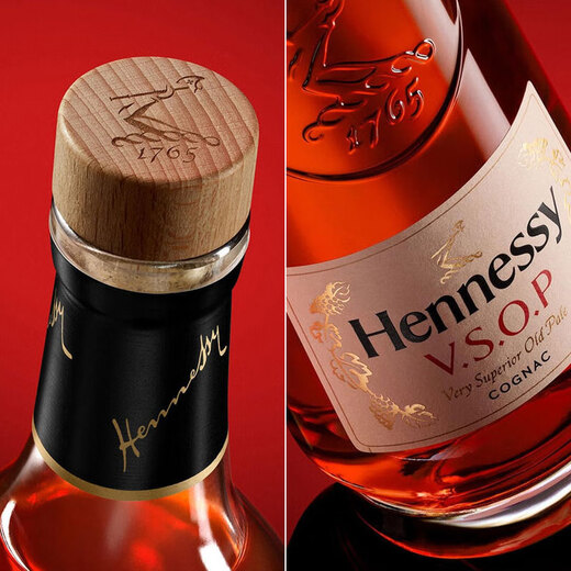 Hennessy (Hennessy) French cognac foreign wine vsop xo original bottle imported business banquet gift Hennessy VSOP 1000mL double pack