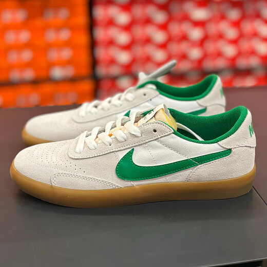 耐克（NIKE）官方休闲鞋男鞋 25夏季新款运动鞋SB系列复古舒适低帮休闲板鞋 CD5010-101幻影灰白绿 41