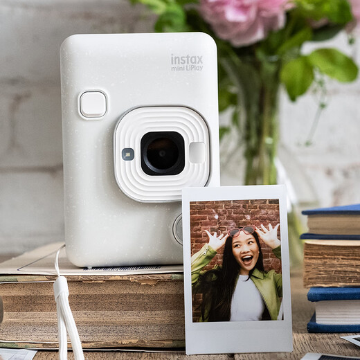 INSTAX Fuji instax instant instant camera (with mobile phone photo printing function) mini Liplay Lover White